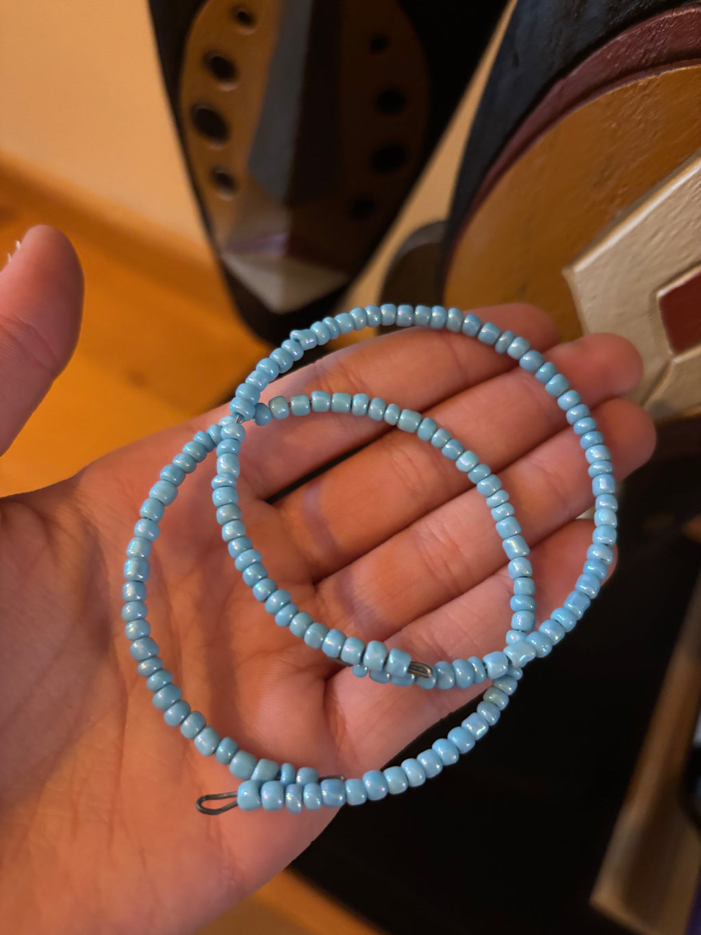 Blue ban gal shiny bracelet 1pc