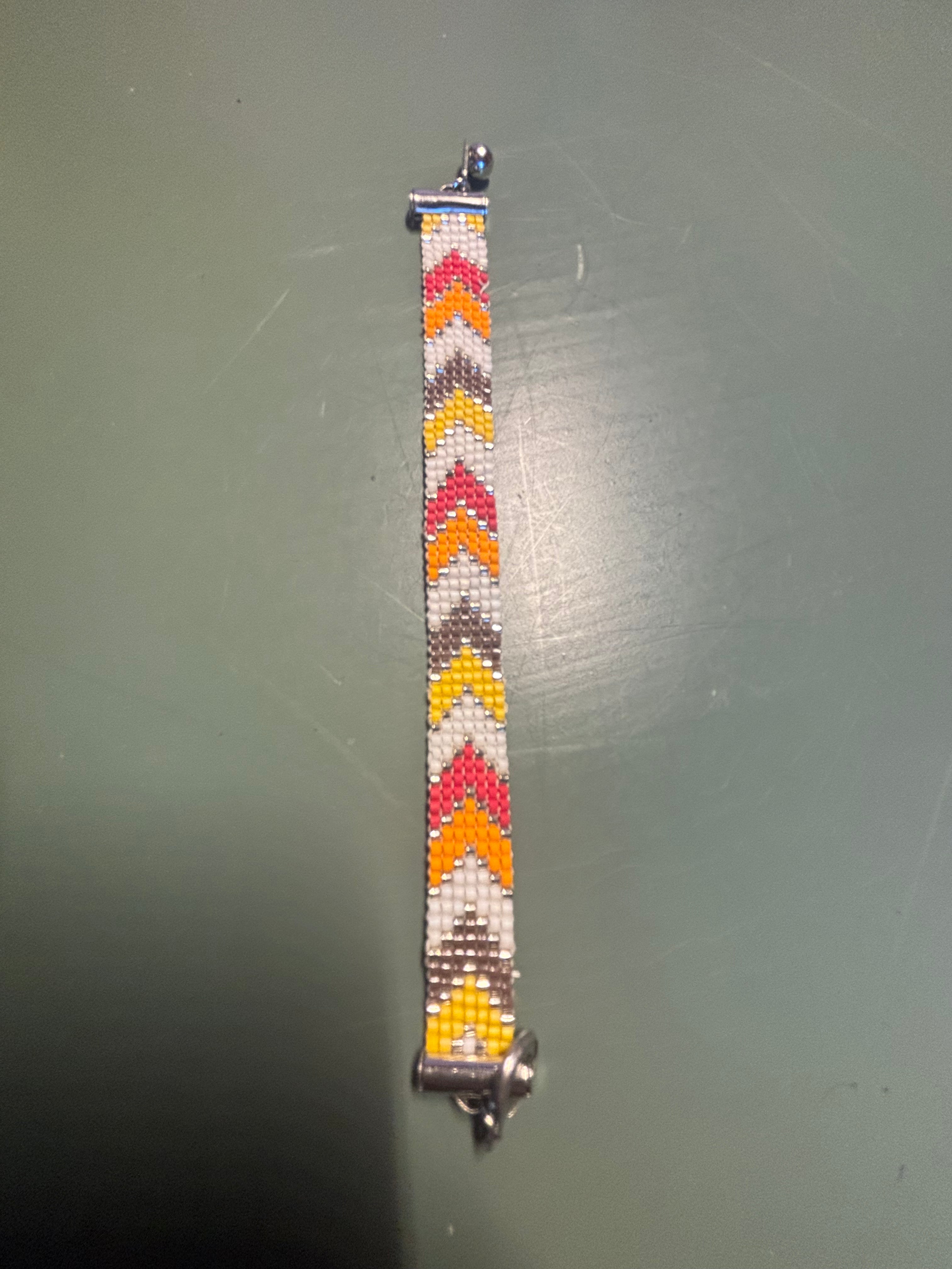 Colourful miyuki medium size bracelet