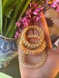 Sunshine Spiral Hair Ties – 3-Pack